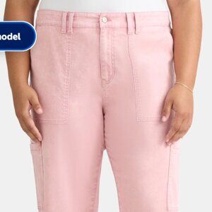 Terra & Sky Women's Plus Utility Pants, 26'' Inseam, Size 18W